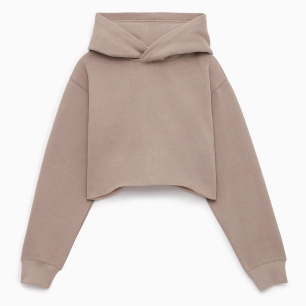 TNA The Perfect Hoodie Crop -Cropped, pullover hoodie Sz S